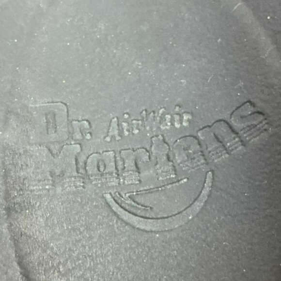 Dr. Martens Voss Soft Wair Platform Leather Ankle Strap Sandals Womens 8 Black